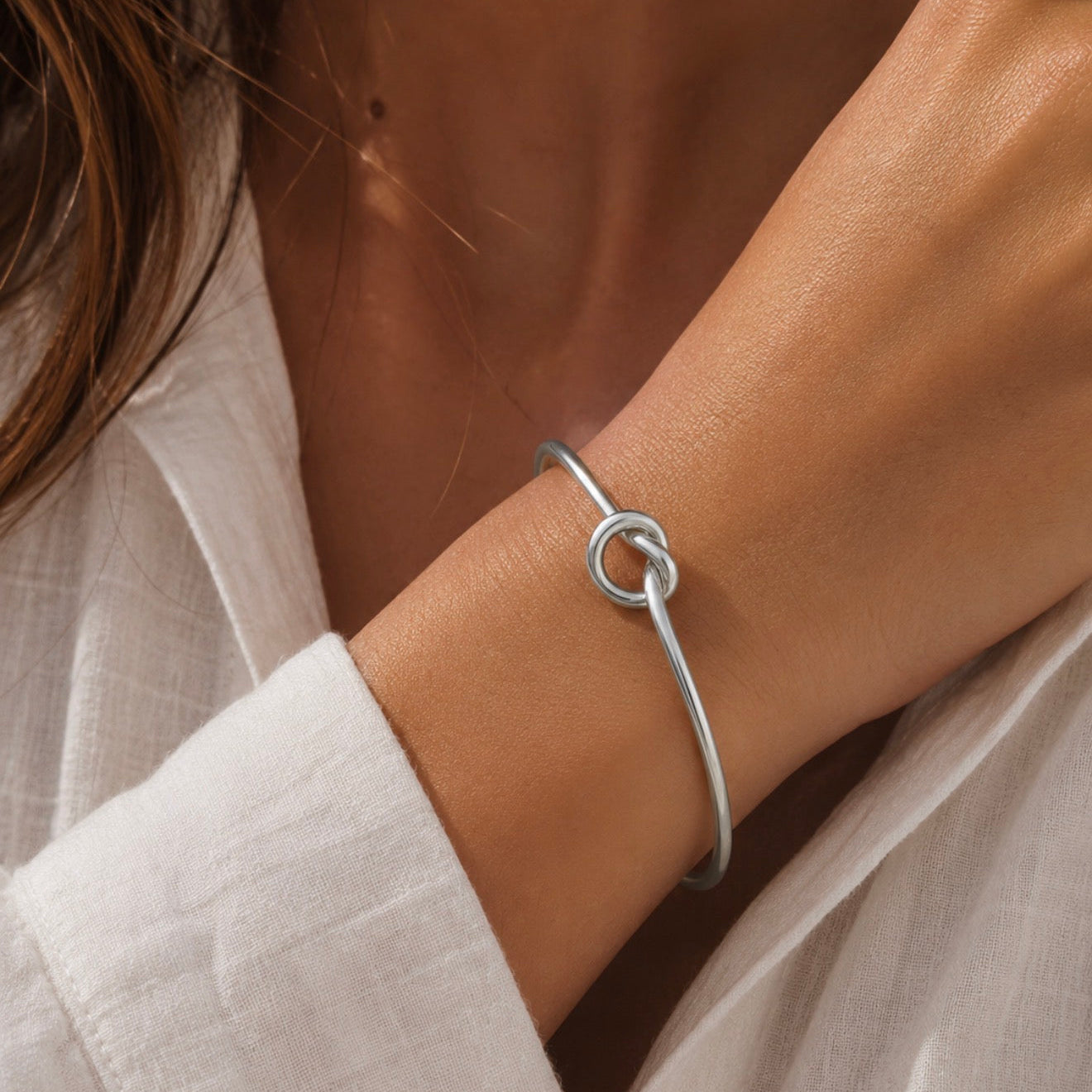 Elara Knot Bangle